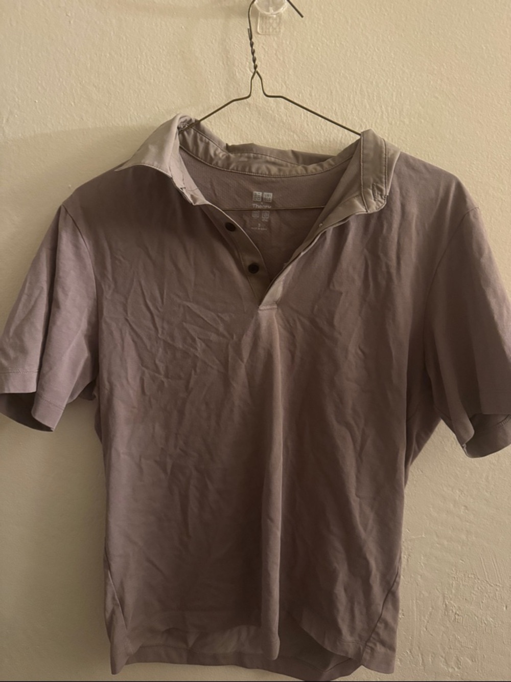 Uniqlo x theory Men's Short-Sleeve Polo